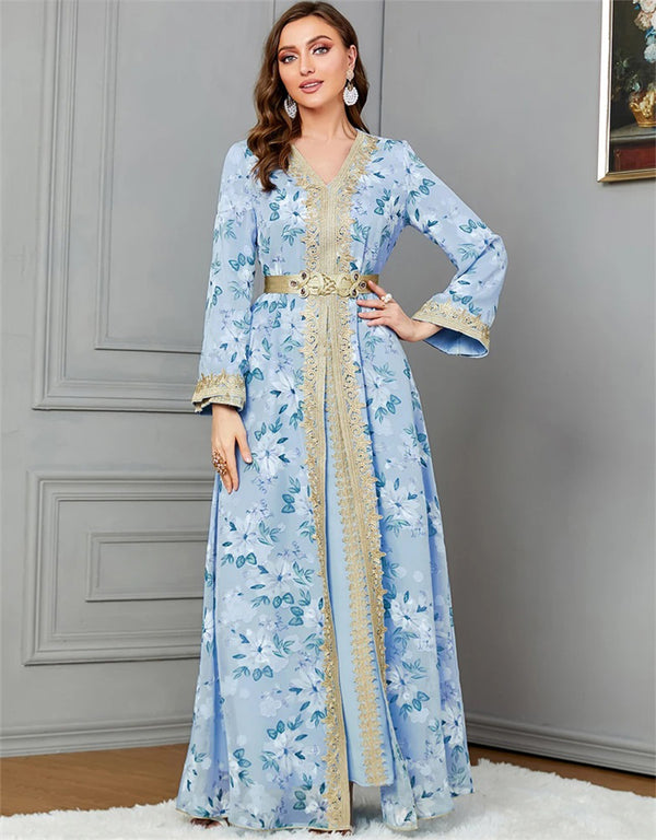 Captivate the Crowd: Exquisite Embroidered Abaya for All-Season Elegance